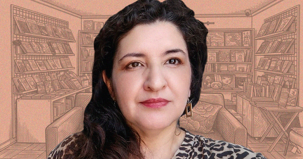 Andrea Brito, dueña de la librería Los Libros: «Aquí también queremos formar lectores adultos.»